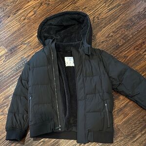 Abercrombie Kids Black Puffer Jacket Size 13/14